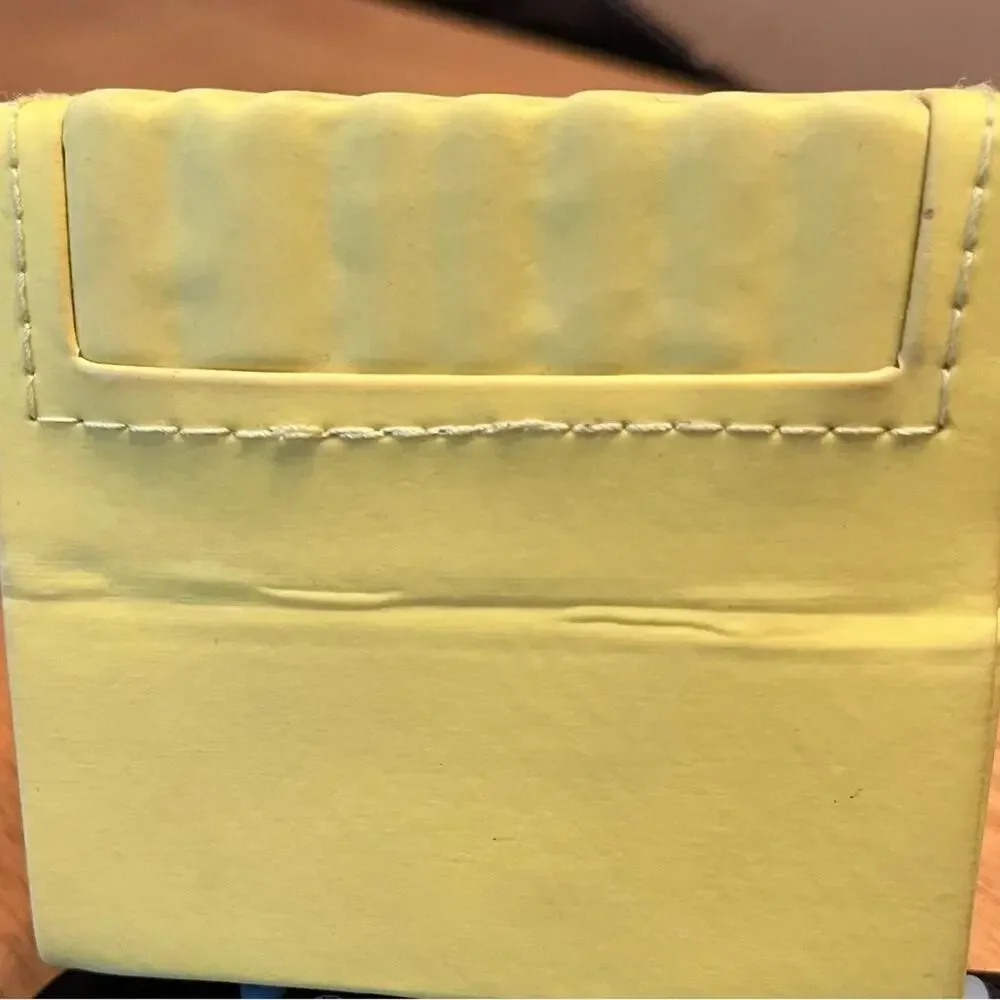 Invicta watch box, yellow